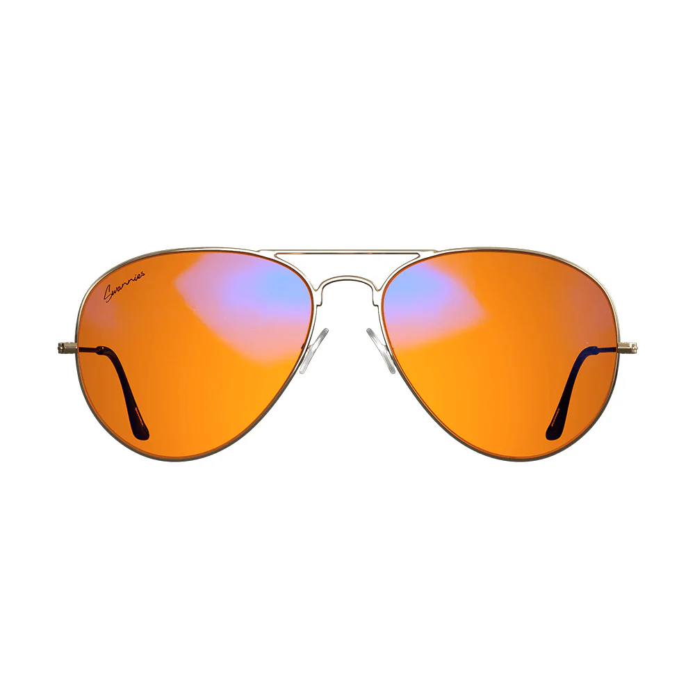 Prescription Swannies Aviator Gold - Image 6