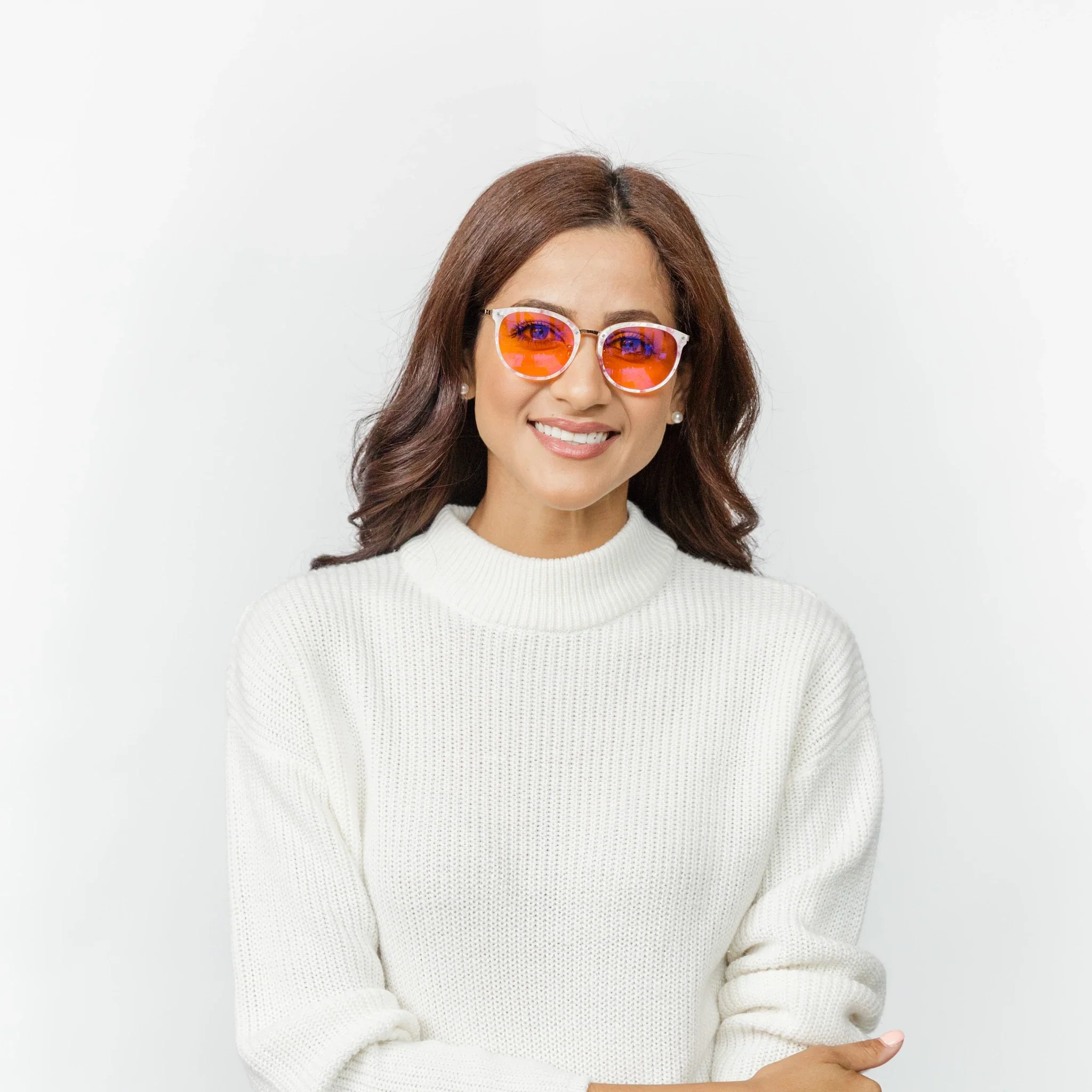 Prescription Swannies Cat Eye Carrara - Image 5